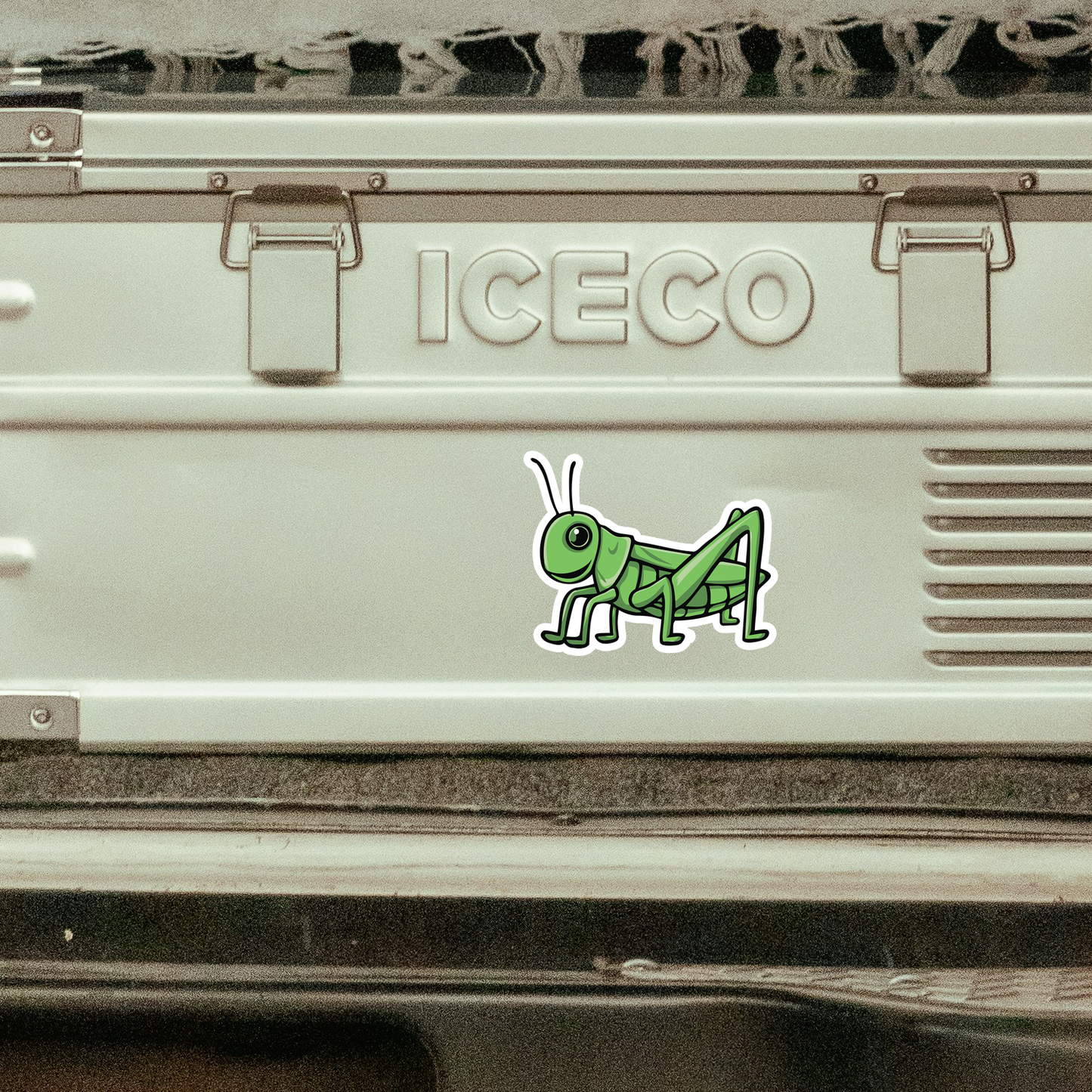 3" Grasshopper Stickers - Waterproof, Fade-Resistant Decal Sticker Insect Bug Nature Decals