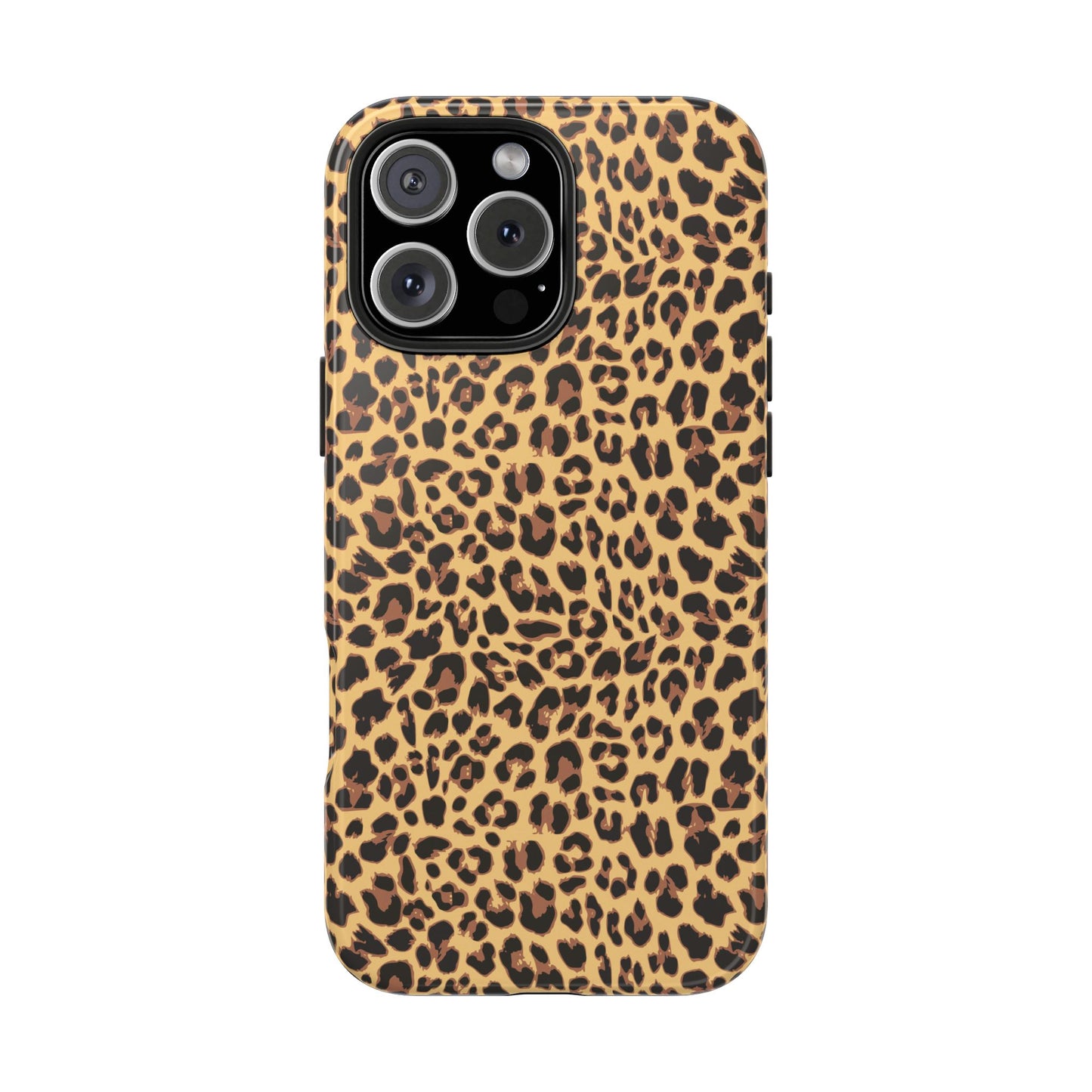 Leopard Print Cell Phone Case, Tough Phone Cases, Safari Cheetah Animal Print Pattern