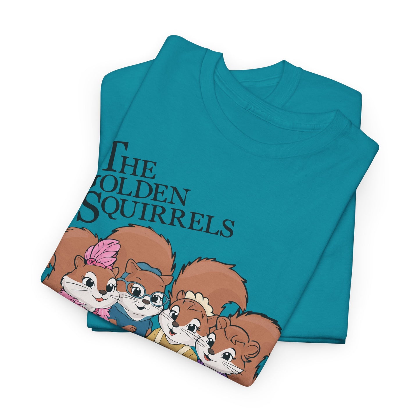 The Golden Squirrels T-shirt Unisex Heavy Cotton Tee Womens Golden Girls Funny Squirrel Shirt