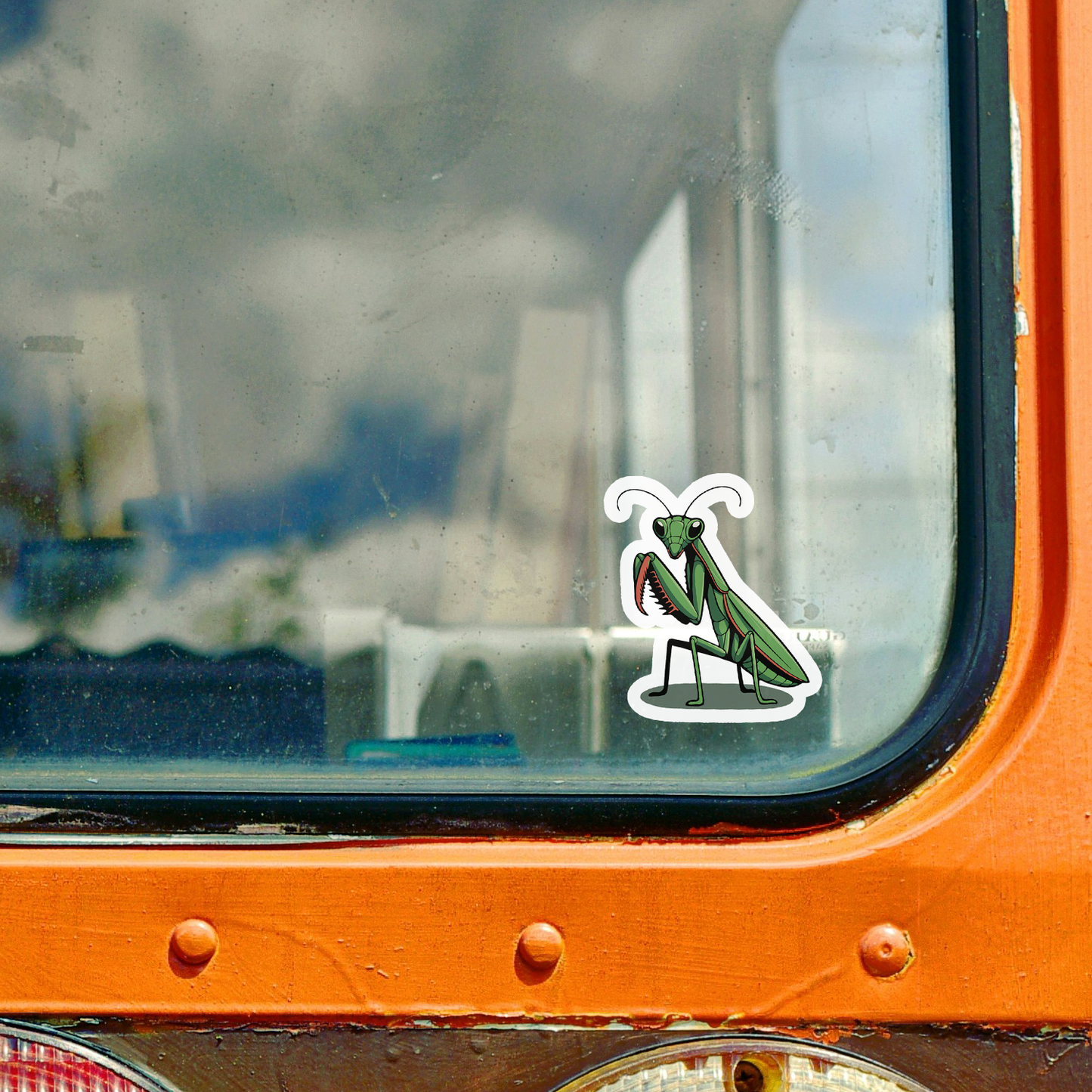 3" Praying Mantis Sticker - Bugs Insects Decal Stickers Mantises Waterproof Outdoor Decals