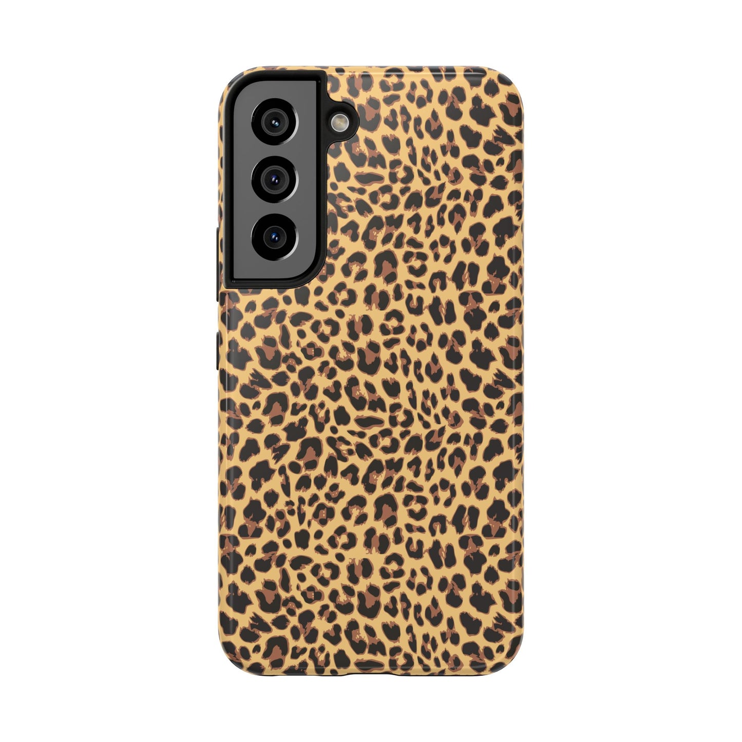 Leopard Print Cell Phone Case, Tough Phone Cases, Safari Cheetah Animal Print Pattern