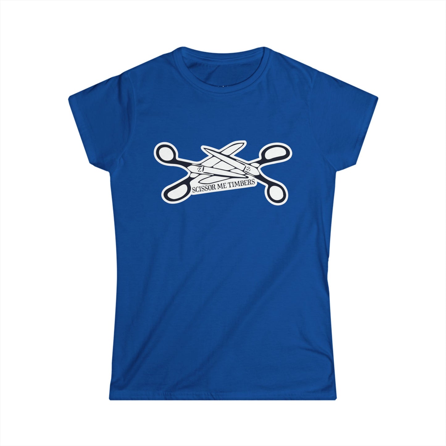Scissor Me Timbers Women's T-shirt - LGBTQIA+ Lesbian Pride Scissors Tee, Funny Queer Gay Shirts, Pride Parade Apparel