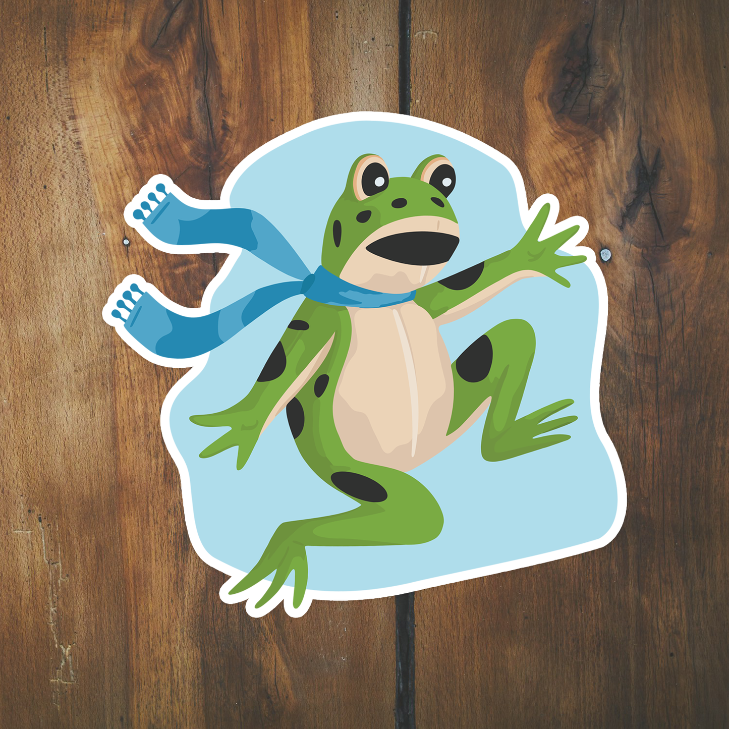 3" Inflatable Frog Costume Sticker - Funny Political Activist Protest Frogs Stickers, Waterproof Outdoor Vinyl Decals