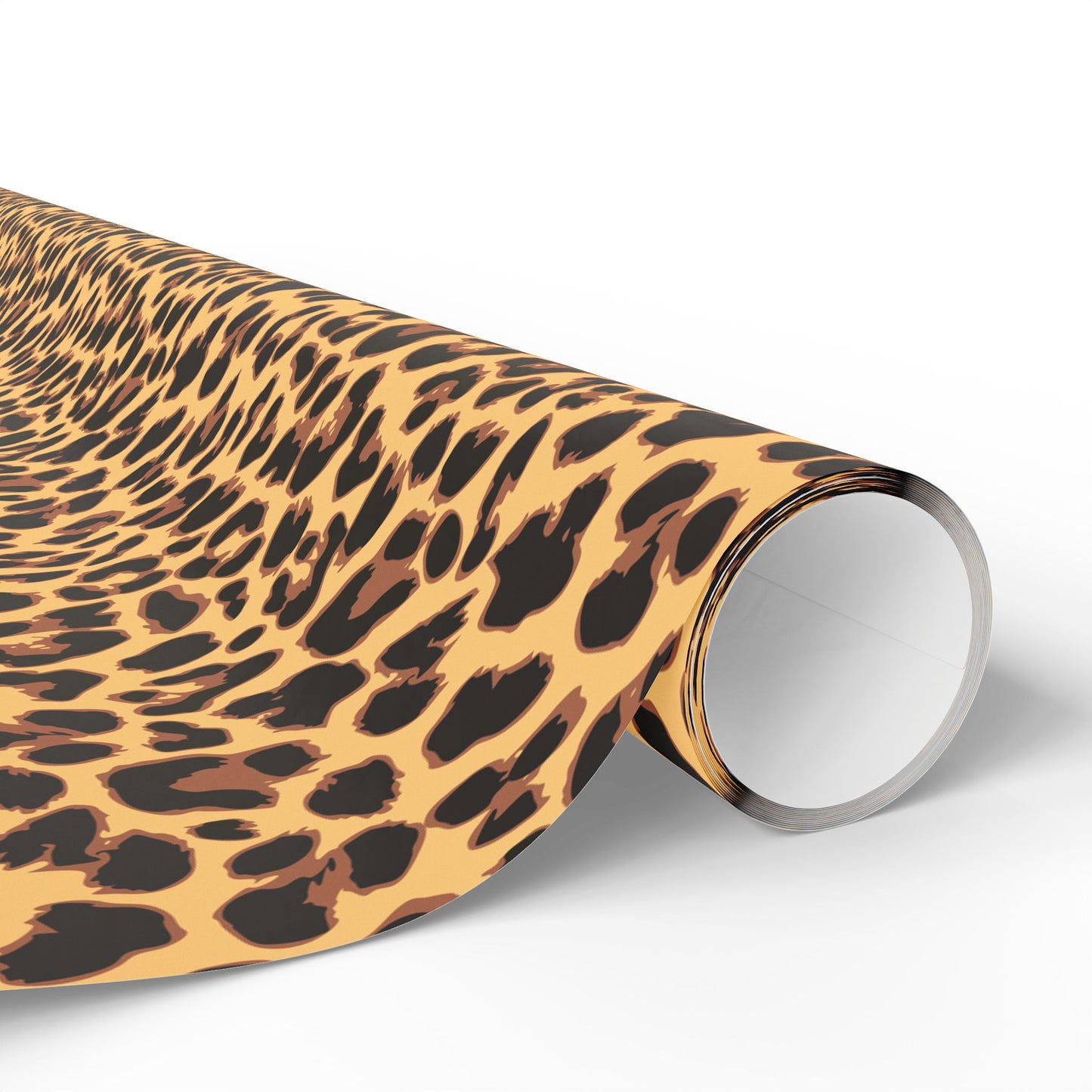 Leopard Print Wrapping Paper, Cheetah Pattern Glossy Gift Wrap, Jungle Theme Decor, Birthday Gifting Supplies, Animal Print Papers