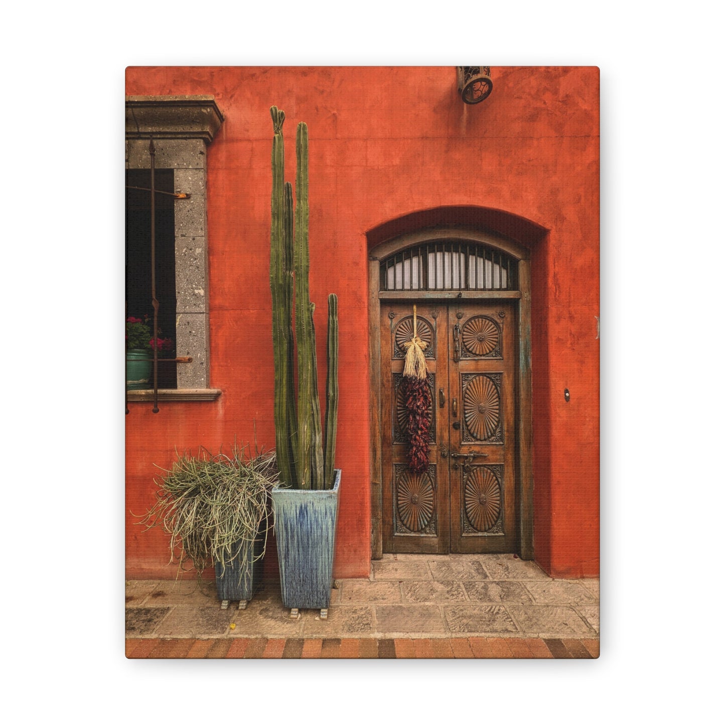 Colors of Tucson Arizona Photography Print Stretched Canvas - Southwest Wall Art Photography Home Decor Canvas Print