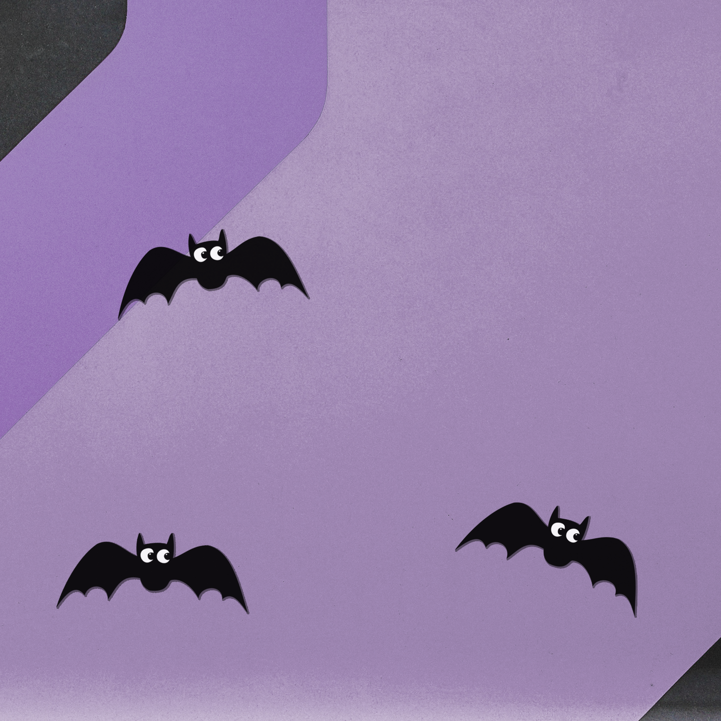 Flying Bats Magnet 3 Pack - 3" Halloween Spooky Black Bat Gothic Vinyl Fridge Magnets Indoor Outdoor Bundle