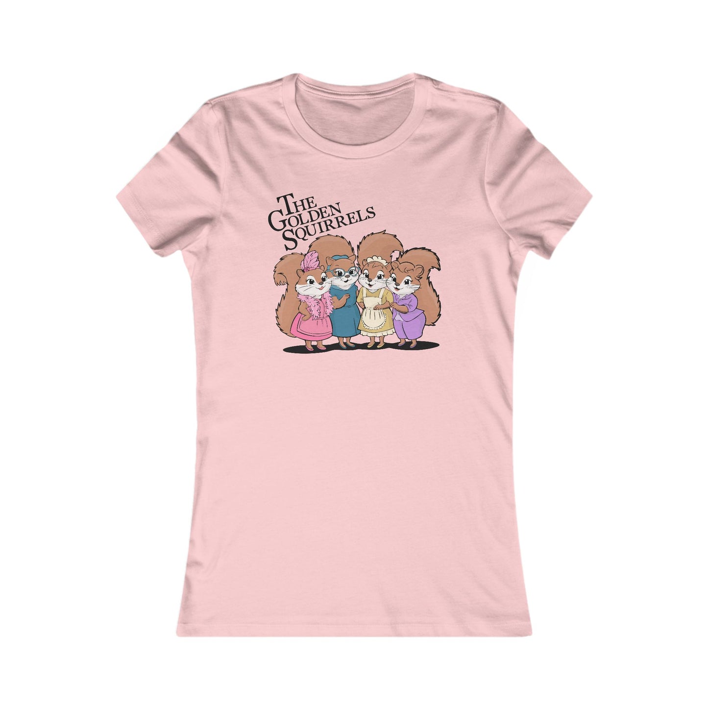 The Golden Squirrels T-shirt Women's Favorite Tee - Funny Golden Girls Squirrel Parody Ladies Top