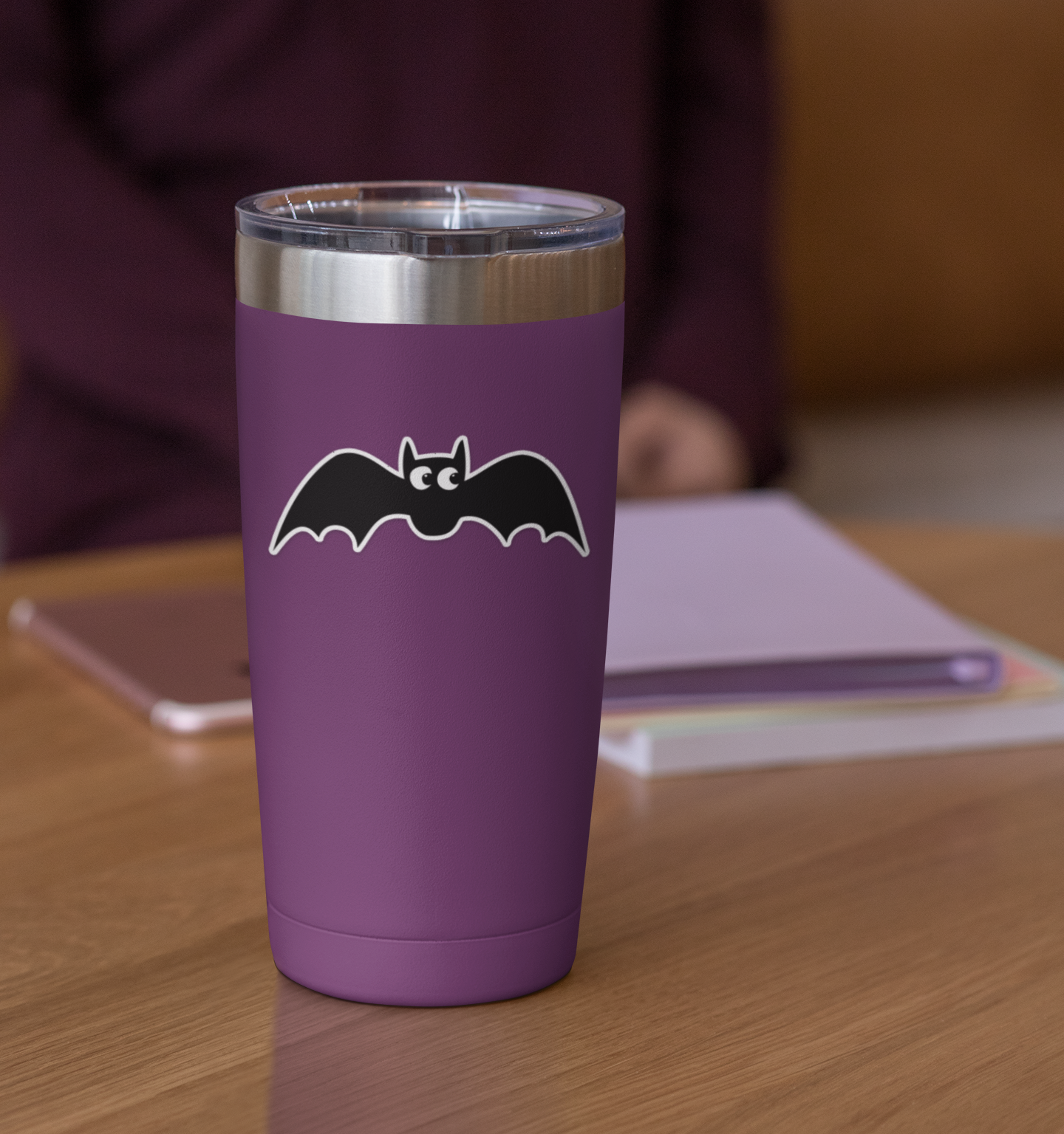 3" Black Bat Stickers - Waterproof, Outdoor/Indoor, Fade-Resistant Vinyl Decal Sticker Multi Pack Spoooky Halloween Bats