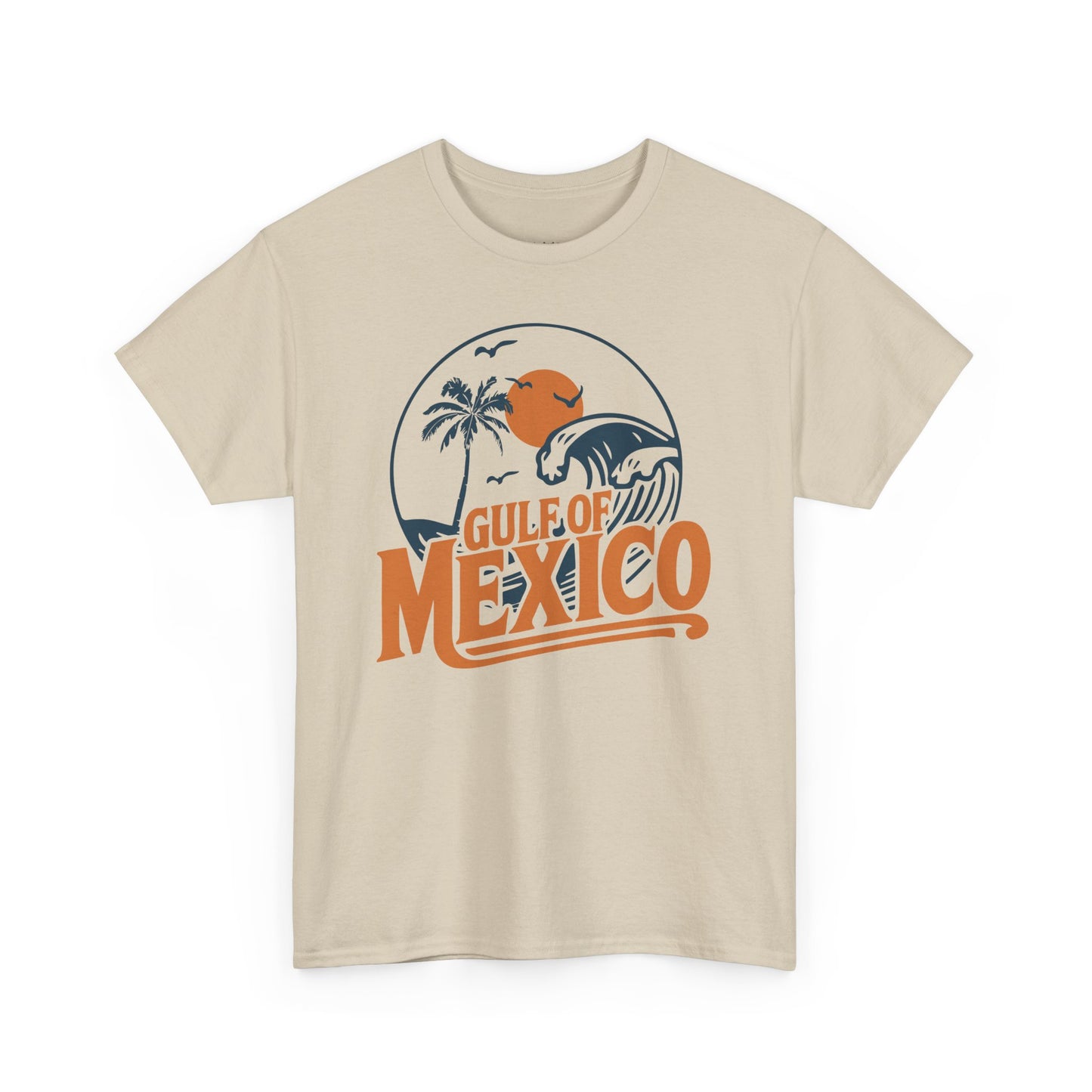 Gulf of Mexico T-Shirt, Vintage Beach Tee, Summer Vibe Shirt, Vacation Essential, Gift for Ocean Lovers, Coastal Art Tee