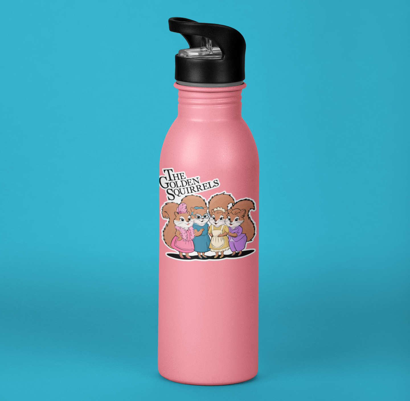 The Golden Squirrels Sticker - 4" Waterproof, Fade-Resistant Decal Stickers Golden Girls Parody Funny Squirrel Stickers