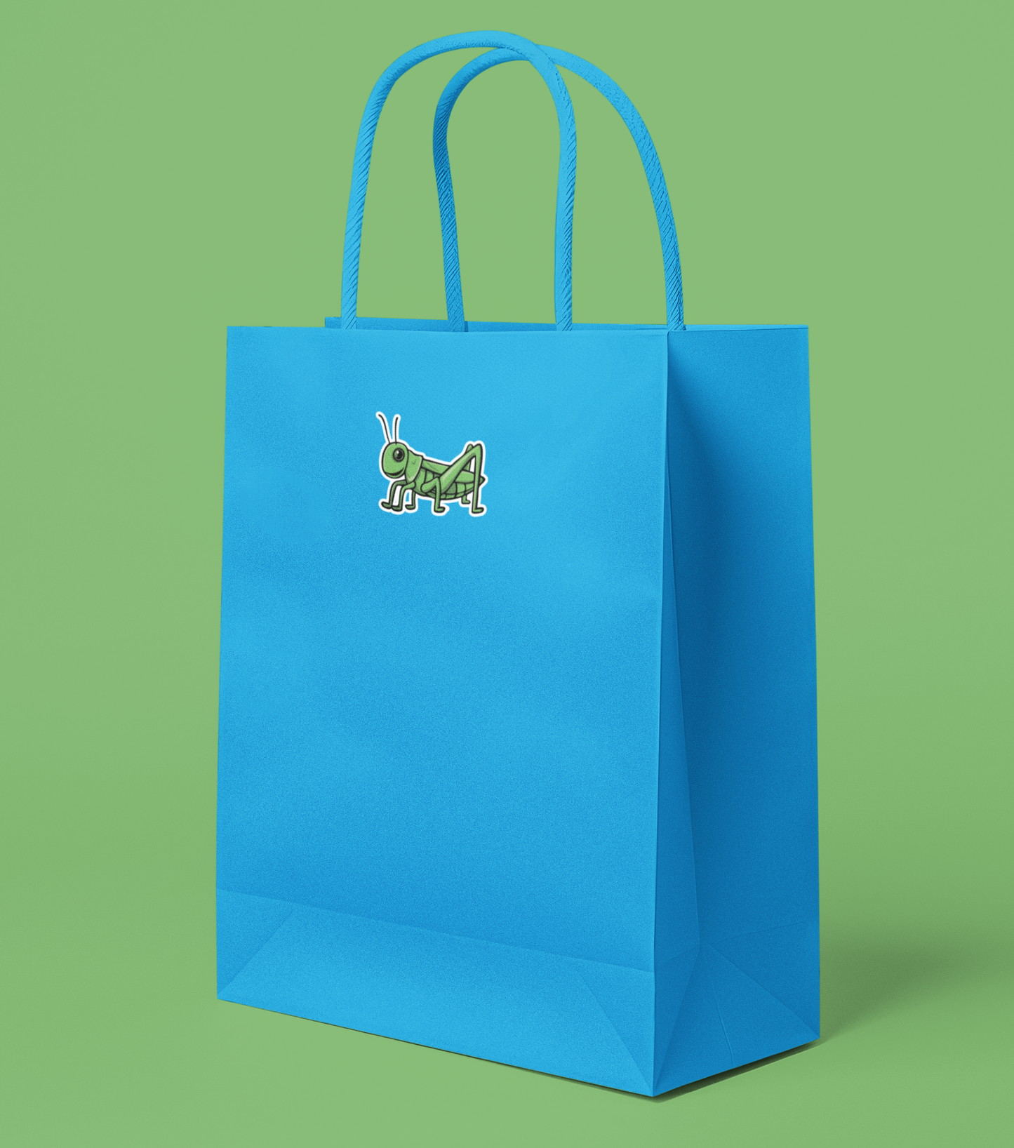 Grasshopper Sticker - Waterproof, Fade-Resistant Decal Stickers Grass Hopper Insect Bug, 2" or 3", 1, 3, 5, 10 or 20 Pack Sticker Bundle