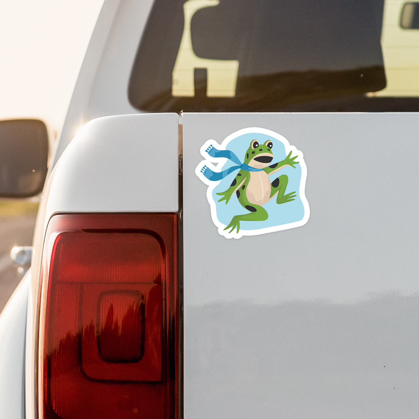 3" Inflatable Frog Costume Sticker - Funny Political Activist Protest Frogs Stickers, Waterproof Outdoor Vinyl Decals