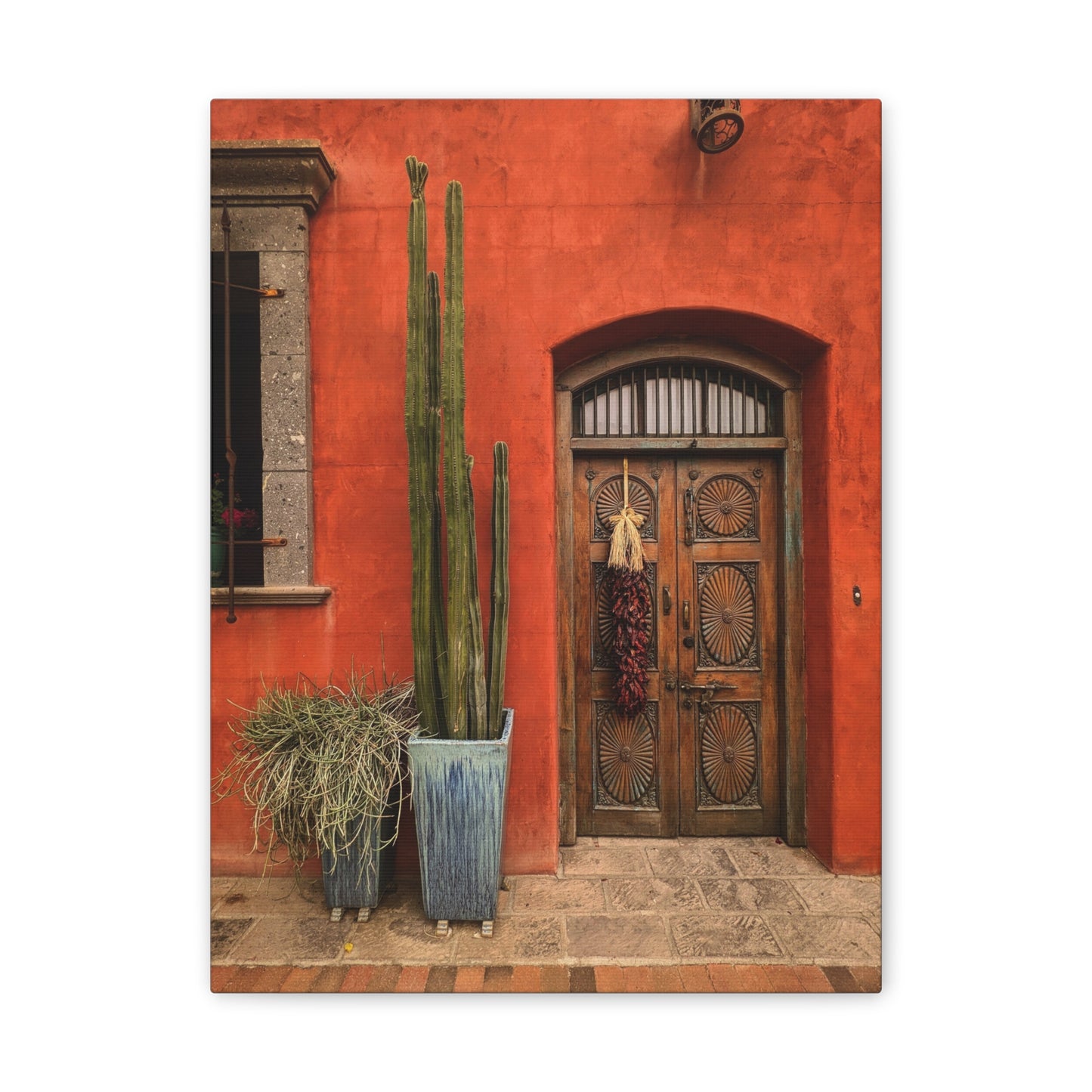 Colors of Tucson Arizona Photography Print Stretched Canvas - Southwest Wall Art Photography Home Decor Canvas Print