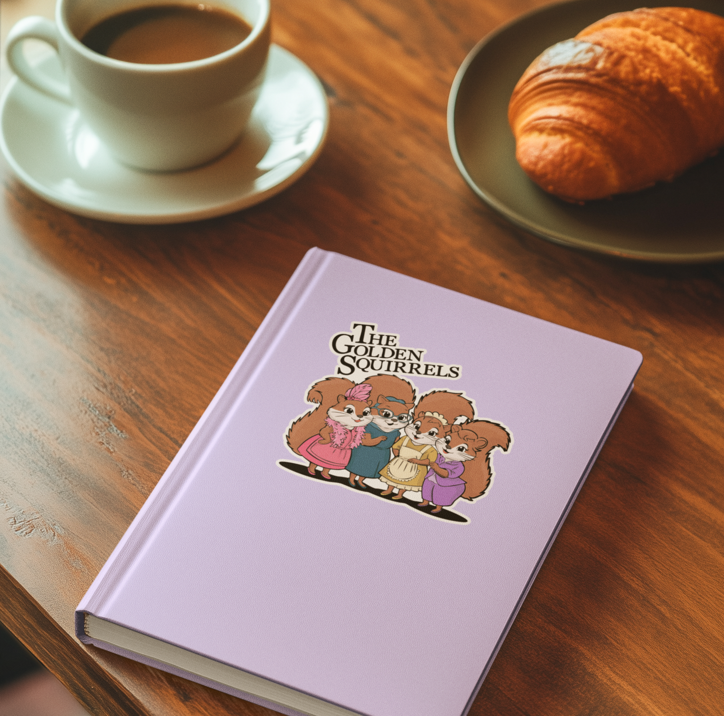 The Golden Squirrels Sticker - 4" Waterproof, Fade-Resistant Decal Stickers Golden Girls Parody Funny Squirrel Stickers