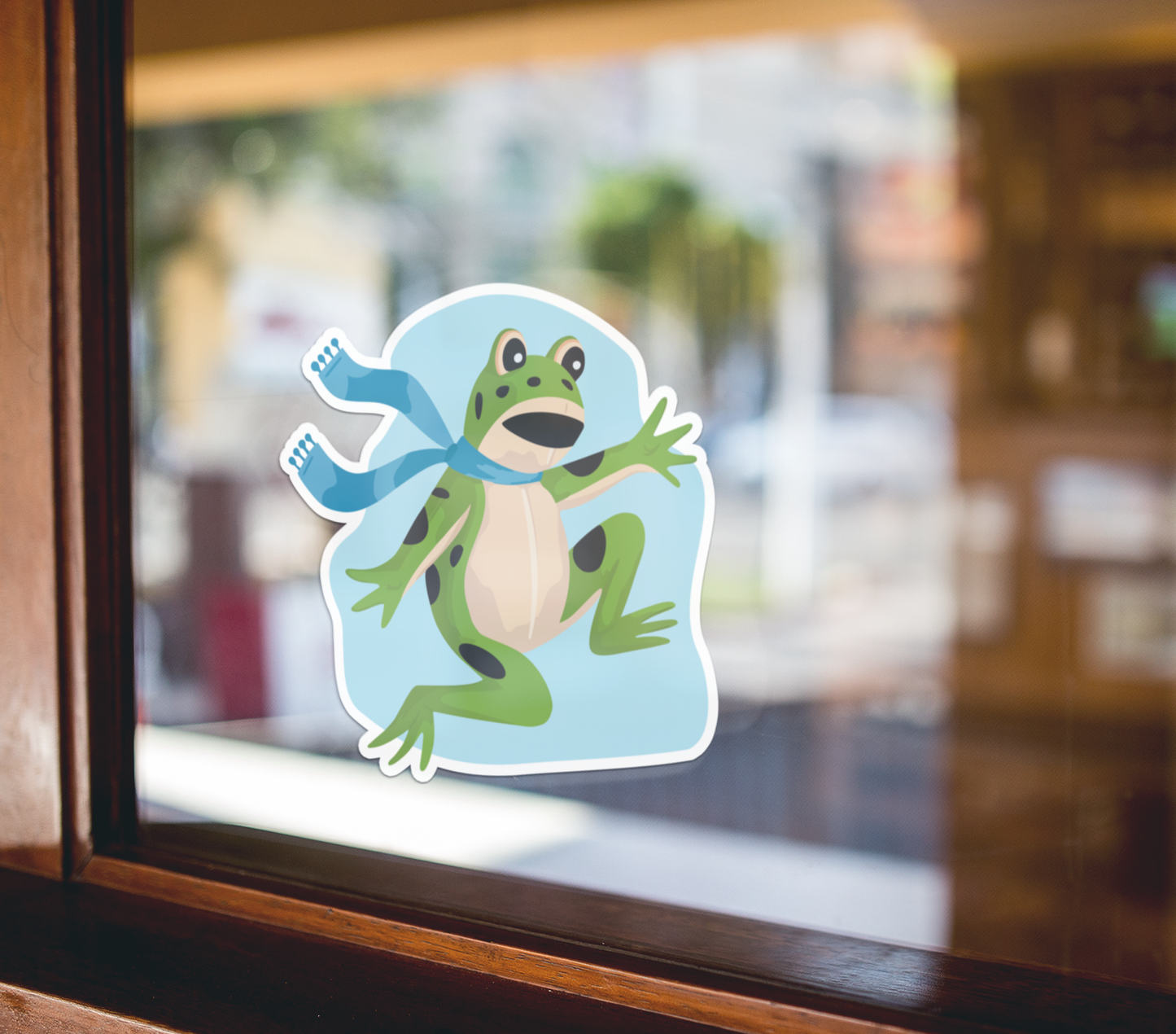 3" Inflatable Frog Costume Sticker - Funny Political Activist Protest Frogs Stickers, Waterproof Outdoor Vinyl Decals