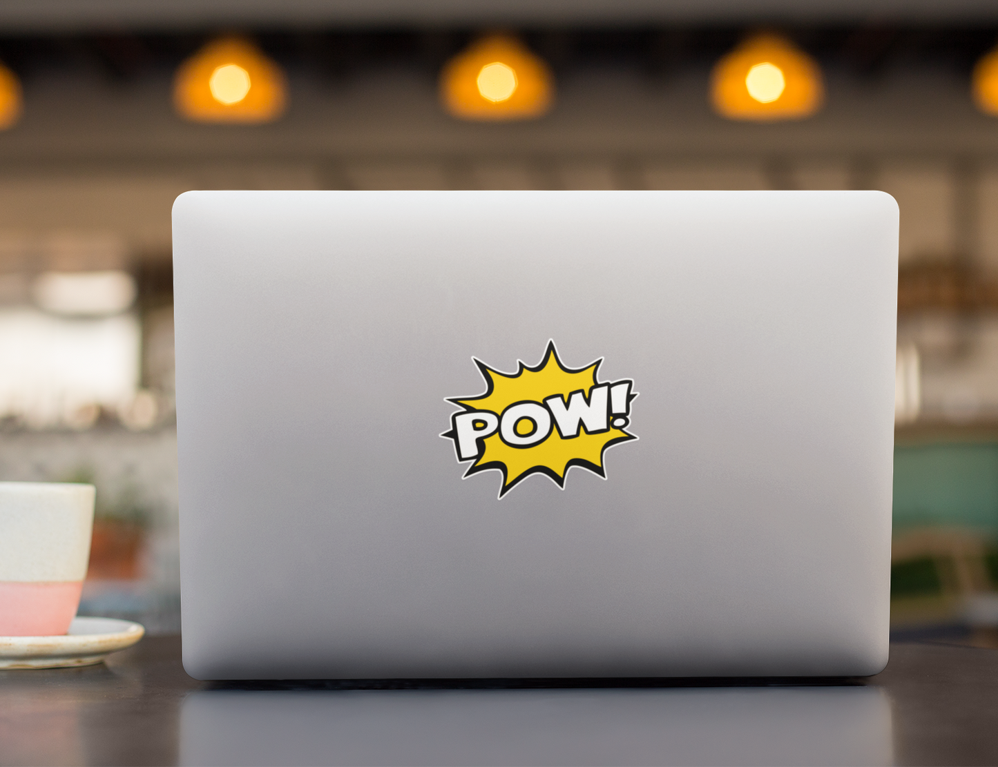 3" Pow! Comic Book Super Hero Sticker - Waterproof, Fade-Resistant Decal Stickers