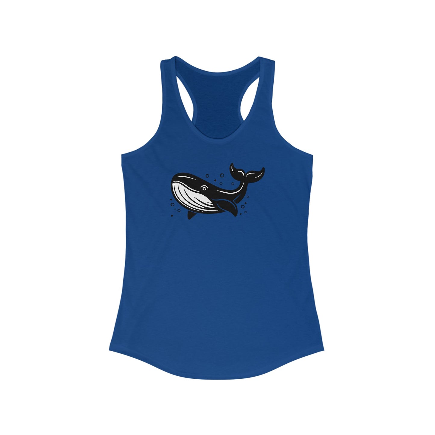 Whale Sea Animal Marine Life Print Tank Top Women's Ideal Racerback Tank Ladies Whale Top