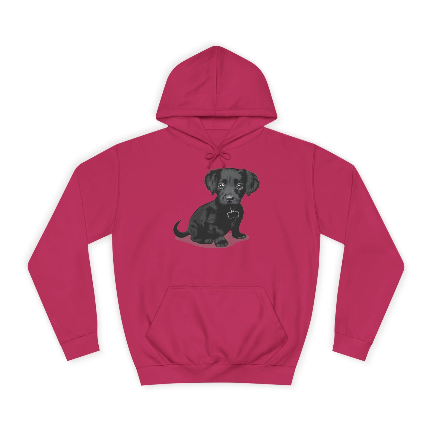 Chiweenie Puppy Dog Graphic Unisex Hoodie, Chihuahua Dachshund Mix Dogs Pullover Hooded Sweatshirt, Dog Lover Gift, Dog Mom Dad Present