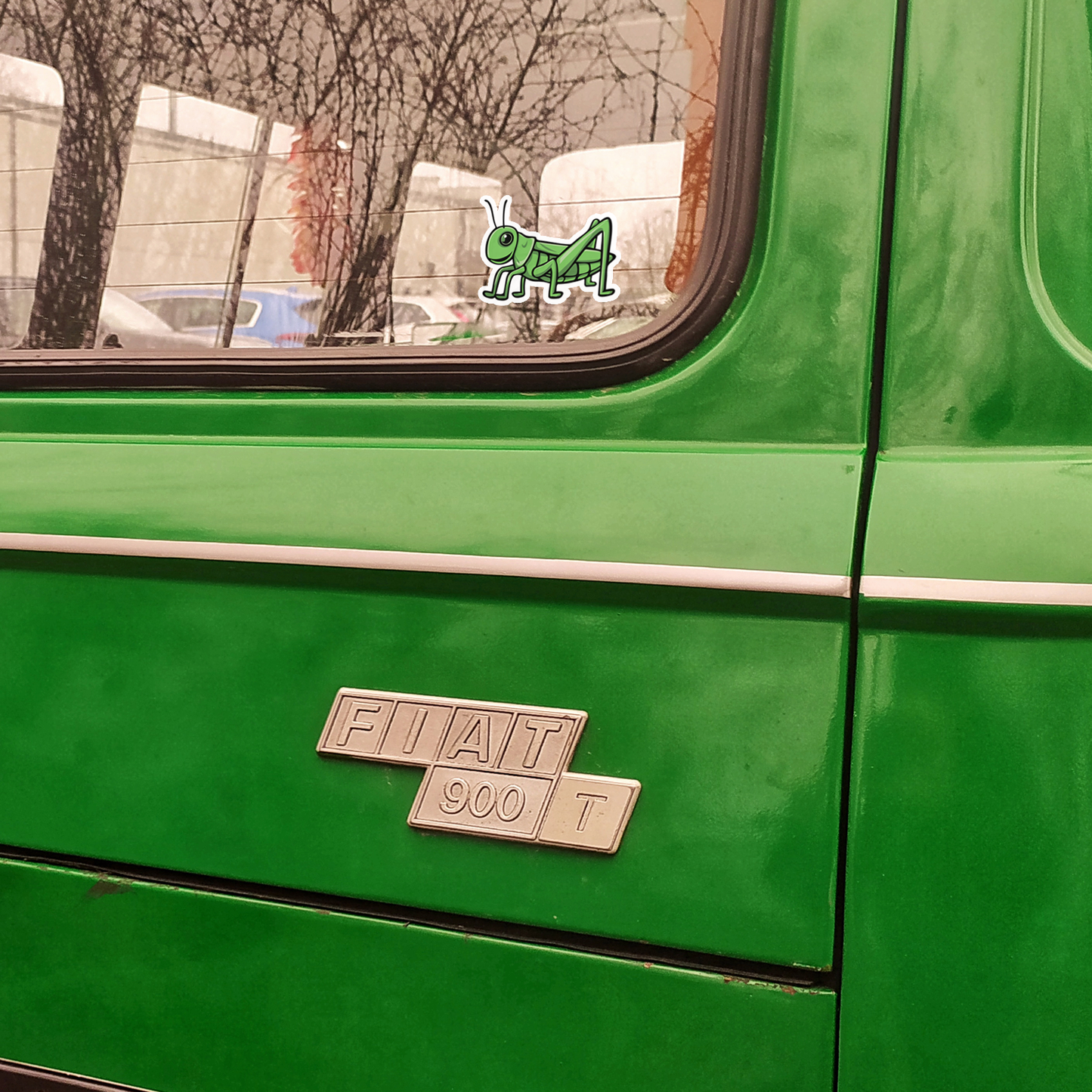 3" Grasshopper Stickers - Waterproof, Fade-Resistant Decal Sticker Insect Bug Nature Decals