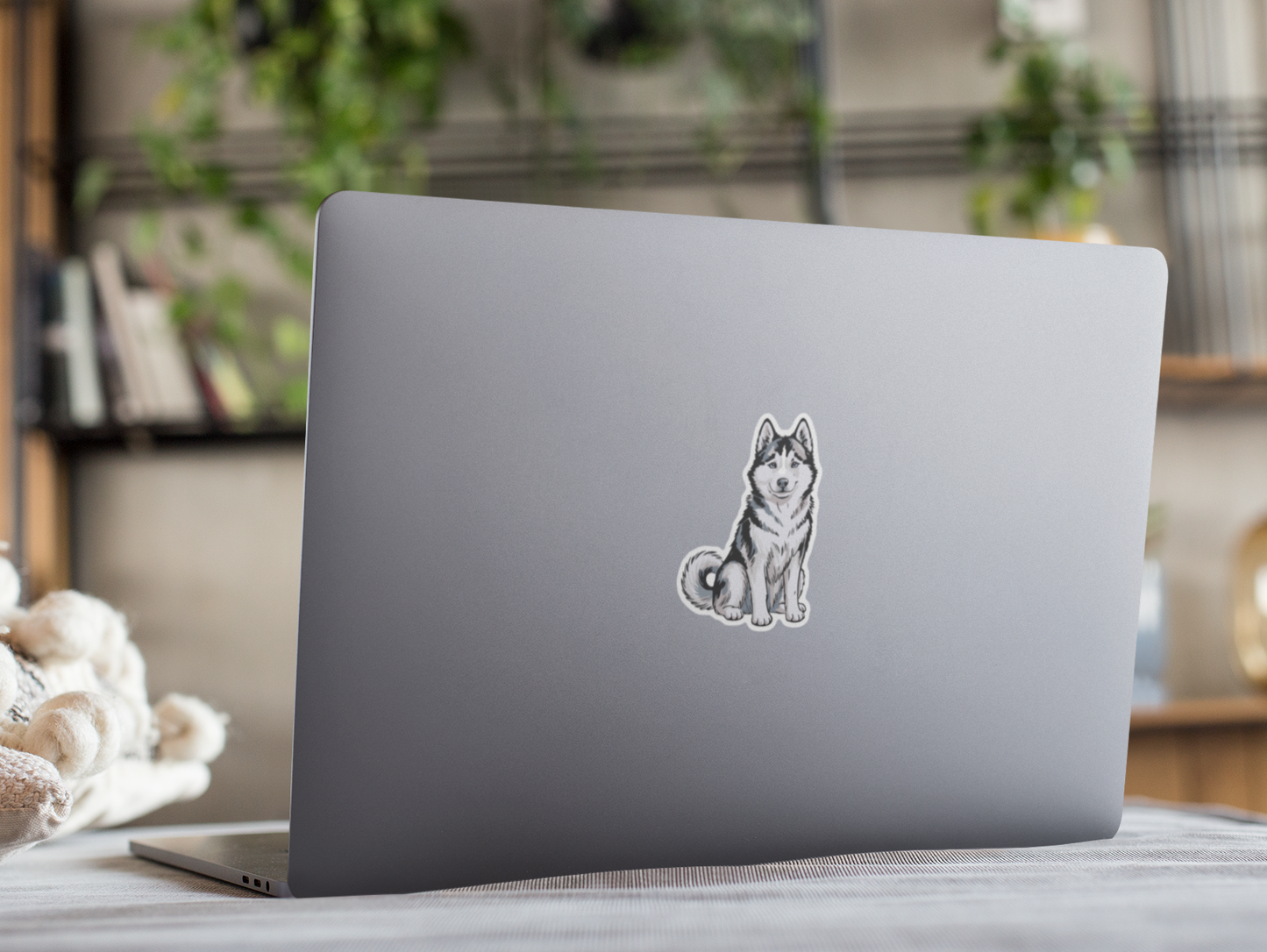 3" Siberian Husky Puppy Dog Sticker Decals - Huskies Sled Dogs Waterproof Outdoor Vinyl Decal Stickers