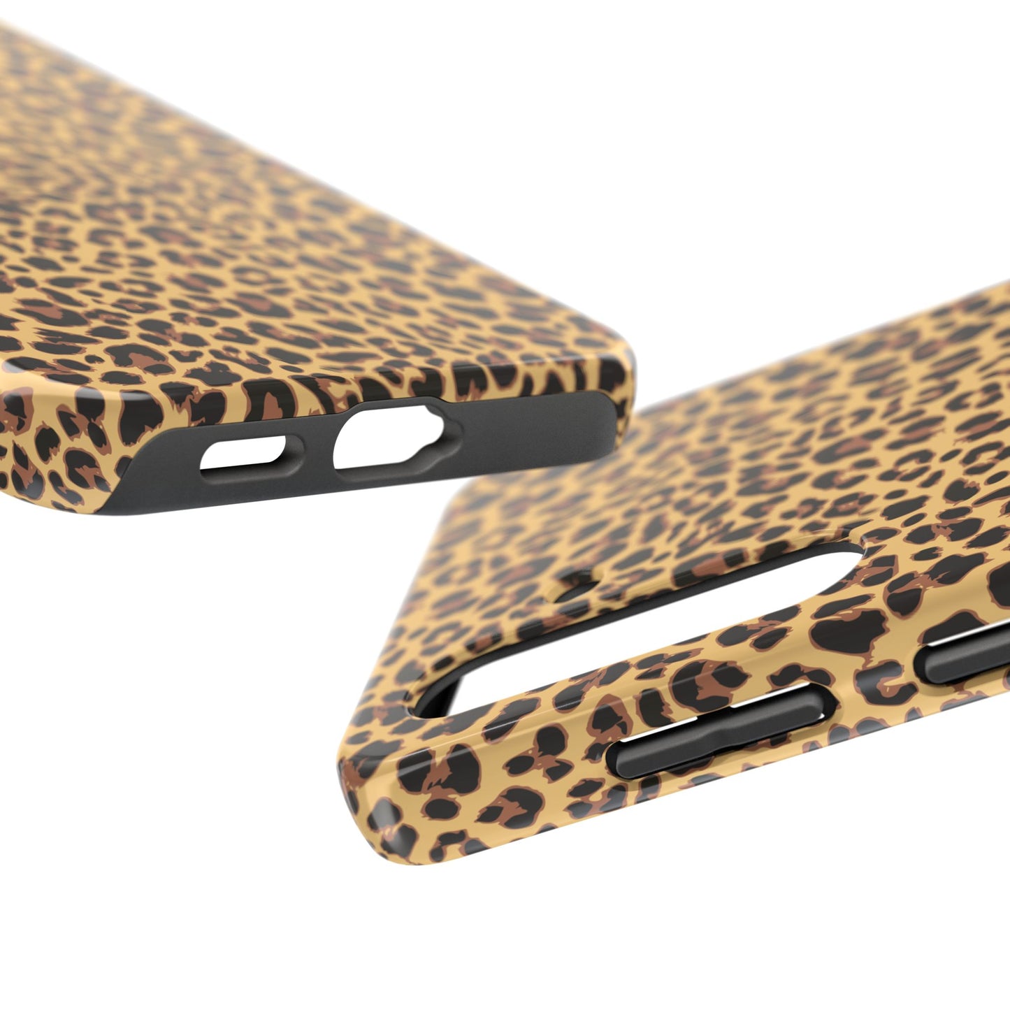 Leopard Print Cell Phone Case, Tough Phone Cases, Safari Cheetah Animal Print Pattern