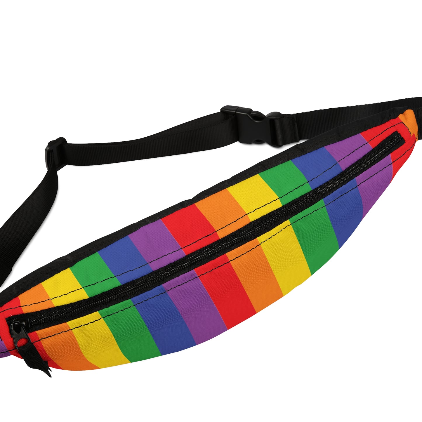 Rainbow Pride Fanny Pack - Unisex Festival Bag, LGBTQIA+ Accessory, Colorful Sling Bag, Summer Travel Gear, Gay Pride Gifts