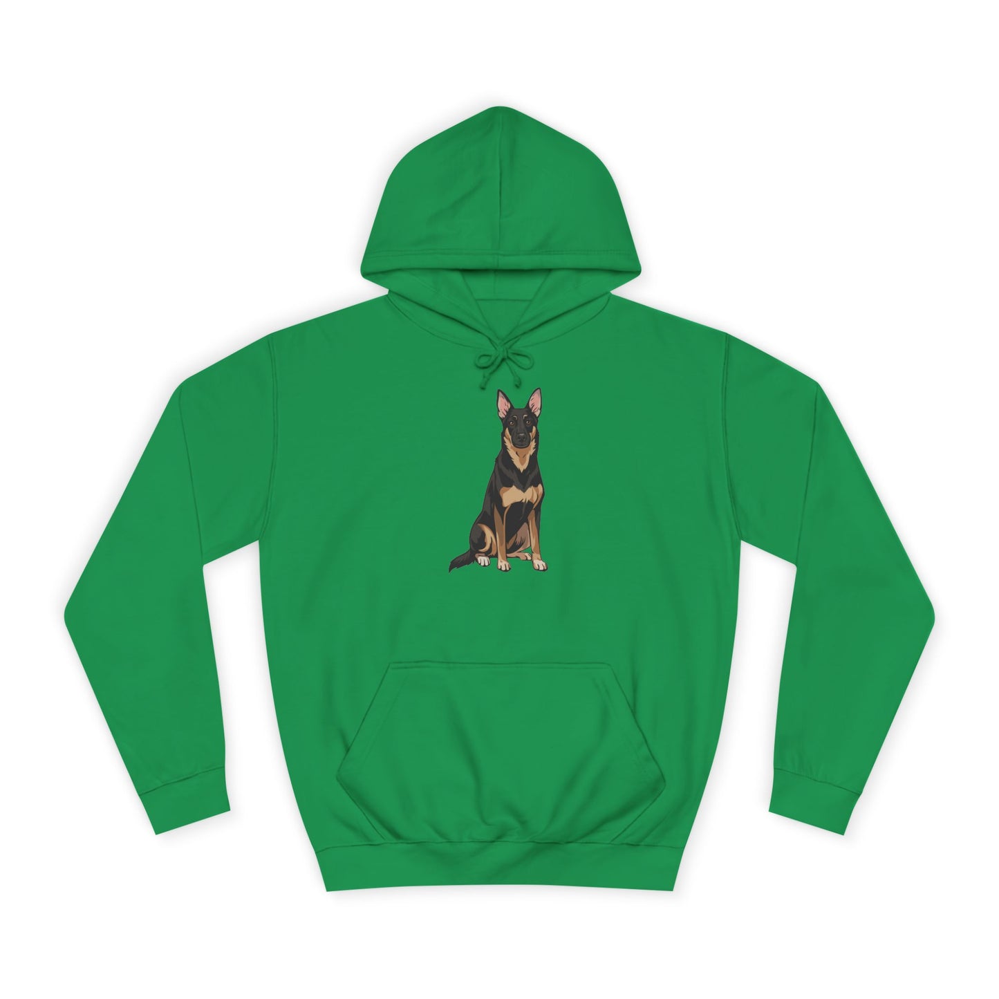 Buddy German Shepherd Dog Unisex Hoodie Pullover Hooded Sweatshirt, Dog Lover Gift, Pet Owner Clothing, Cozy Winter Apparel