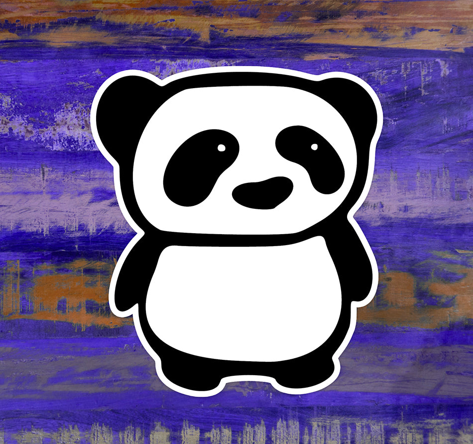 Panda Stickers - Waterproof Decal Sticker Pack Black & White Pandas