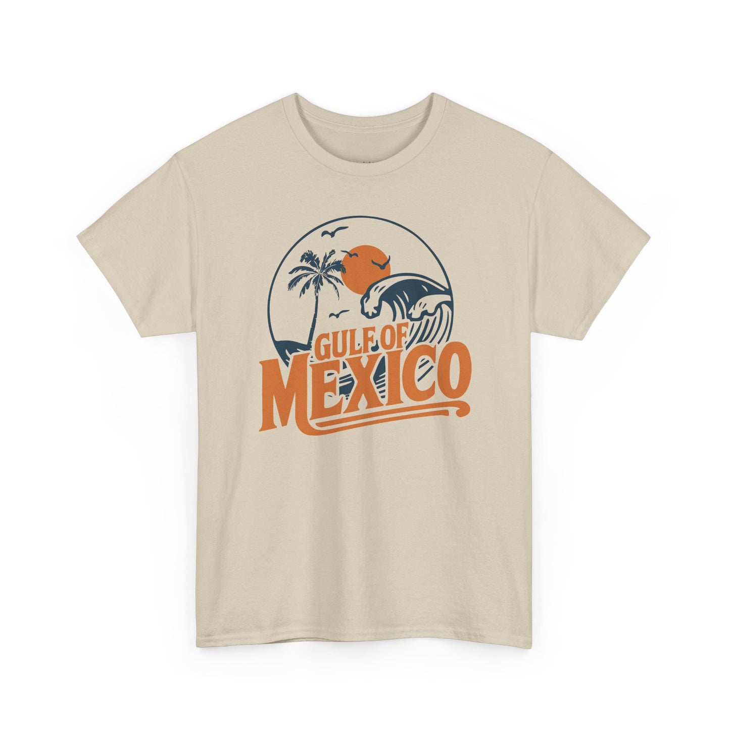 Gulf of Mexico T-Shirt, Vintage Beach Tee, Summer Vibe Shirt, Vacation Essential, Gift for Ocean Lovers, Coastal Art Tee
